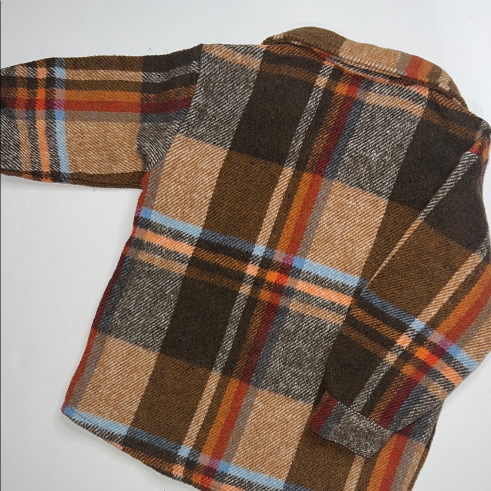 Temu Kids Plaid Jacket Kids size 90 - Picture 4 of 7